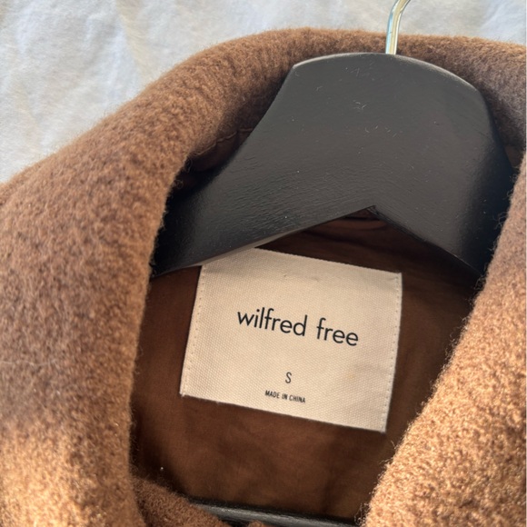 Wilfred Free the Autumn Shirt Jacket in Brown - Picture 4 of 4